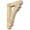 Ekena Millwork Merced Arts & Crafts Rough Sawn Bracket, Douglas Fir, 4"W x 22"D x 30"H BKT04X22X30MRC03RDF - alternate 1